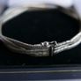 Vintage Bracelet Sterling Silver 925- stamped, clasp with safety catch, probably from the 70s, length 7,5" - 14,42g Image 8