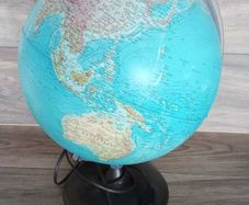Tecnodidattica Rotating World Globe LED Light Up Working