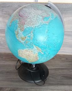 Tecnodidattica Rotating World Globe LED Light Up Working