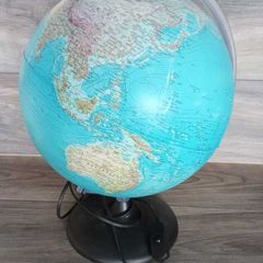 Tecnodidattica Rotating World Globe LED Light Up Working