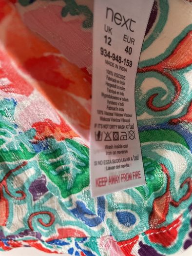Next petite beachwear dress 12 New