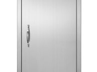 main image for ad BBQ Access Door, 432x610 mm Single Outdoor Kitchen Door, Stainless Steel Flush Mount Door, Wall Vertical Door with Handle, for BBQ Island, Grilling Station, Outside Cabinet