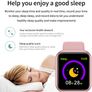 Smartwatch Men Women Smart Watch Y68 Fitness Tracker Sports Heart Rate Monitor Bluetooth Wristwatch for Apple IOS Android Image 5