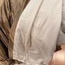 Champagne gold silk curtains Image 4