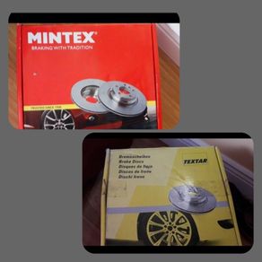 Brake discs front and back for BMW 3