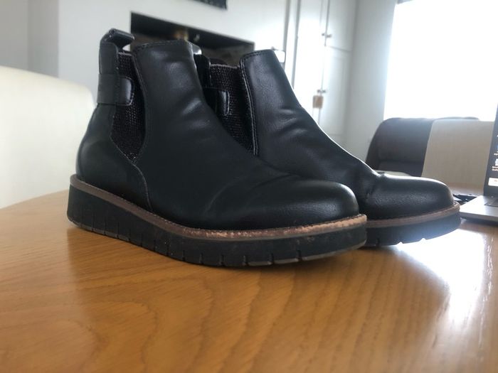 Leather Ankle Boots. Size 4 /37