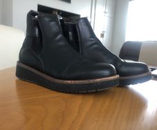 Leather Ankle Boots. Size 4 /37