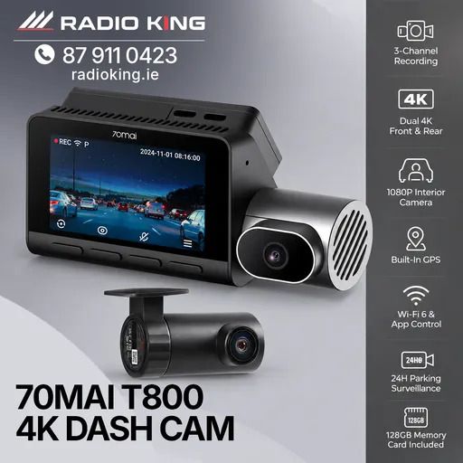 70mai T800 4K Dash Cam