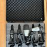 Samson 5KIT Drum Microphone Set + Extra Tom Mic & Rim Mount Clips Image 2