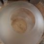 vintage glass light shade, Image 3