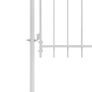 Garden Gate Steel 1x1.75 m White Image 3