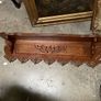Nice old flemish coatrack with shelf Image 2