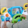 Big Steps Play Interactive Driving Simulator Steering Wheel Playset with Pedals Image 2