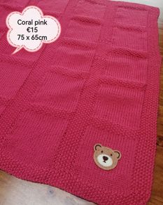 Hand knitted Blankets