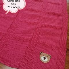 Hand knitted Blankets