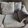 Grey Sofa Couch Image 6