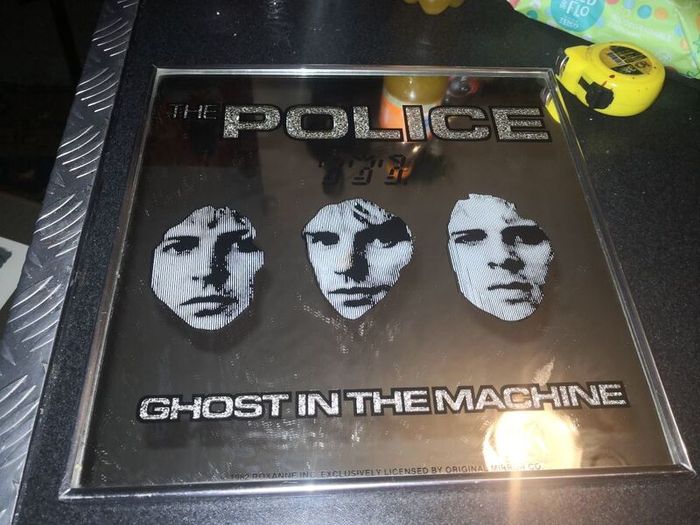 original Police Sting mirror picture