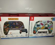 Nintendo Switch Wireless Controllers  Pac-Man & Fortnite
