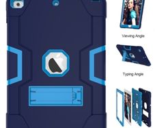 For Apple iPad 10th Gen 10.9 2022 Hard Case Survivor With Stand Blue