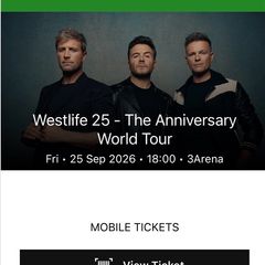 Westlife tickets