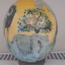 Big 5 South African Ostrich Egg Decorative Ornament Image 2