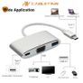 Cabletime USB Type-C Thunderbolt 3 Mini Hub 3-in-1 VGA  + USB 3.0 & USB 3.1 (Type-C) Combo Adapter (Brand New/Warranty) Image 4