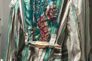 Designer Rene Derhy Embellished Shirt Size 12