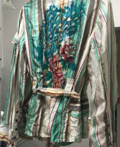 Designer Rene Derhy Embellished Shirt Size 12