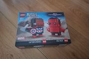 LEGO BrickHeadz 40668 Captain America &amp; Red Hulk Figures