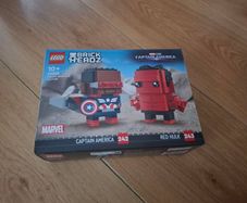 LEGO BrickHeadz 40668 Captain America & Red Hulk Figures