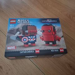 LEGO BrickHeadz 40668 Captain America & Red Hulk Figures