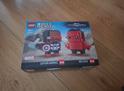 LEGO BrickHeadz 40668 Captain America & Red Hulk Figures