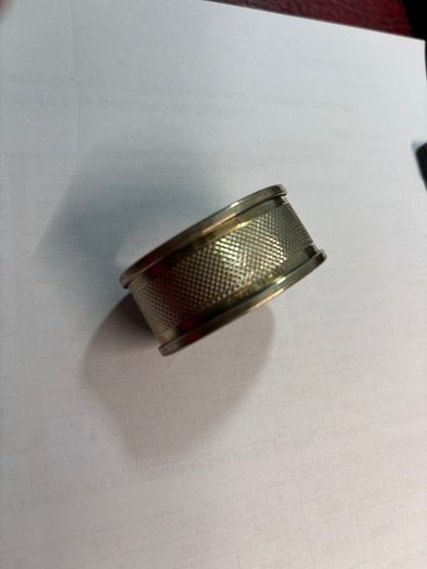 1922 Birmingham solid silver napkin ring