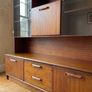 Mid Century Teak Display Cabinet / Wall Unit / Bar / Storage Image 3
