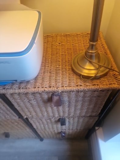 Wicker Storage Unit