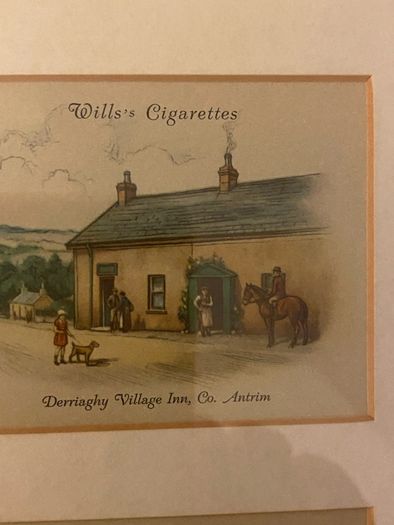 Cigarette cards Set of Four W.D.H.O Wills
