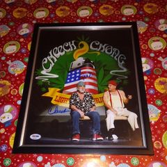 Cheech and Chong Signed 17x11 Photo