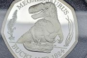Royal Mint 2020 50p Silver Proof Dinosauria Collection Magalozaurus