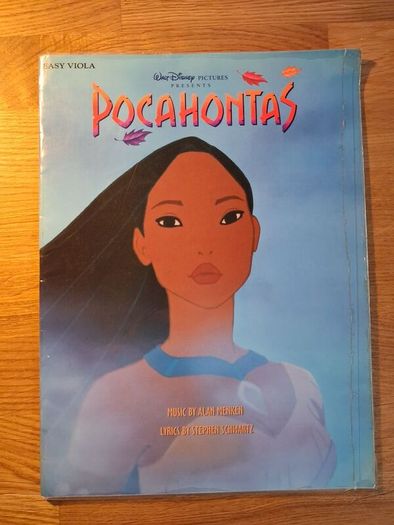 Disney Pocahontas Sheet Music - Easy Viola