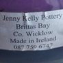 LOVELY VASE BY Jenny Kelly Pottery Brittas Bay Co. Wicklow Made in Ireland Image 2
