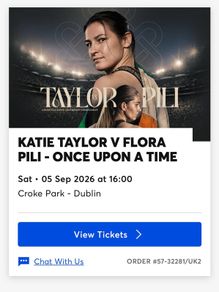 Katie Taylor vs Flora Pili
