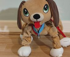 Peppy Pups Walking Plush Dog (Boogie) Excellent Condition, No Batteries Needed!