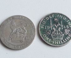 Silver shillings