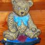 Vintage Cast Iron Teddy Doorstop Wright Studio's Image 2