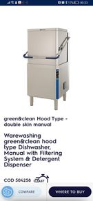 Commercial dishwasher