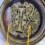 Arklow Pottery Tree Of Life Green side plates Image 3