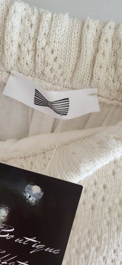 Boutique knitted cropped pants Sz - ONE Size - BNWT - Rrp 39