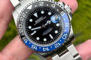 Brand New Seiko Batman Mod 40mm Automatic GMT