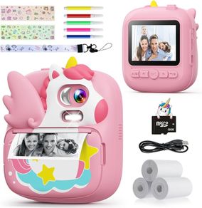 NEW SALE | Instant Camera for Kids with 32G SD Card & Print Photo Paper, 1080P HD Video Toddler Camera