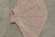 Pink baby girl poncho Next